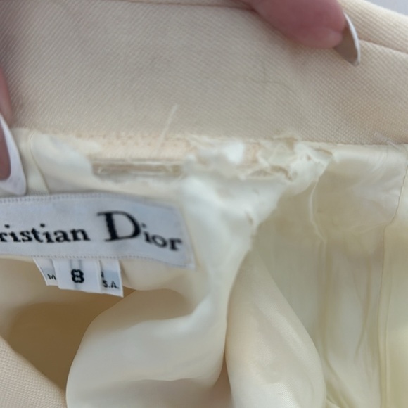 Vintage Christian Dior suit jacket/ Blazer - Picture 12 of 14